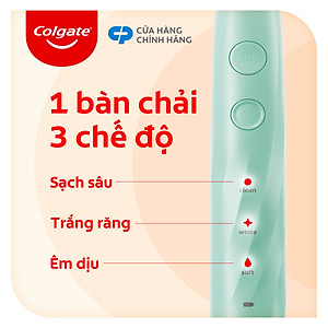 Bàn chải điện Colgate PULSE công nghệ sóng âm, sạch mảng bám gấp 5 lần, pin 60 ngày
