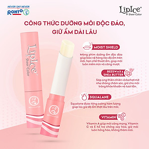 Son dưỡng môi hiệu chỉnh ửng hồng tự nhiên Lipice Sheer Color