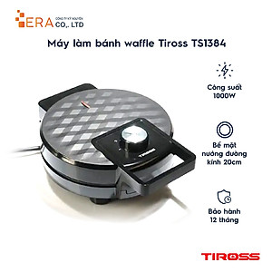 Máy Làm Bánh Waffle Tiross TS1384 (1000W) - Hàng Chính Hãng