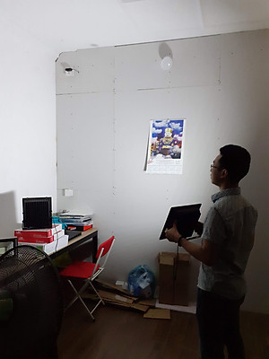 Đèn pha led năng lượng mặt trời Solar 100W