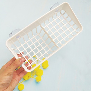 Kệ để miếng mút rửa bát 2 ngăn dạng lưới Inomata nội địa Nhật Bản