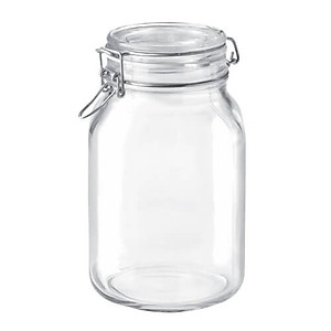 Hũ thủy tinh nắp cài Bormioli Rocco Fido 2L – Kín hơi, bảo quản thực phẩm cao cấp Ý