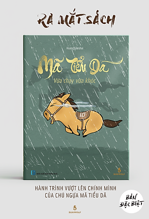 Sách - Mã Tiểu Dã - Vừa Chạy Vừa Khóc - Bìa Cứng - Tặng Kèm 1 Sticker A5 Nhựa Cán Kim Tuyến + 1 Standee Bìa Cứng + 2 Card Bo Góc