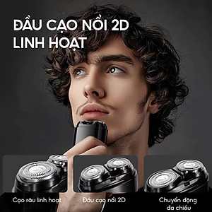 Máy cạo râu mini Enchen K8, chống nước, thiết kế đẹp, sang trọng và nhỏ gọn - Hàng chính hãng