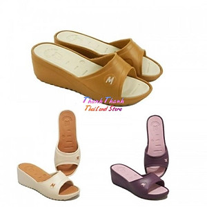 Dép Nhựa đúc đế bằng, siêu nhẹ, siêu bền MOSSONO Thái Lan YW 542 - CA3W