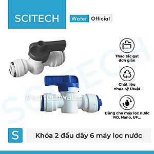 Khóa 2 đầu dây 6 hoặc khóa 2 đầu dây 10 dùng trong máy lọc nước - Hàng chính hãng