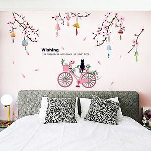Decal giấy dán tường Wishing SK9357