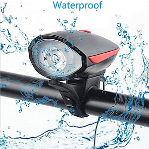 [TẶNG Dầu Tra Xích] Đèn xe đạp thể thao dododios siêu sáng có còi pin sạc usb led T6 chống nước - Hàng chính hãng