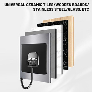 Combo 10 móc treo đồ dán tường