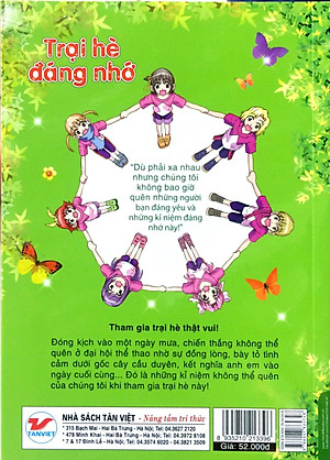 Sách Candy Book - Trại Hè Đáng Nhớ