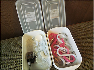 Combo hộp đựng thực phẩm Whity Pack 700ml + Set 02 hộp 350ml - nội địa Nhật Bản