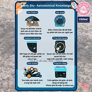 Đồ Chơi Khoa Học STEM Lắp Ráp Mô Hình Vũ Trụ - Mideer STEAM Hands-on Box (MD2146 / MD2127 / MD2144)