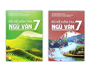 Sách - Combo Bộ đề kiểm tra ngữ văn 7 ( Tập 1 + Tập 2 )
