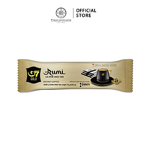 Trung Nguyên Legend - Cà phê sữa hòa tan G7 Gold Rumi - Hộp 14 gói x 18gr