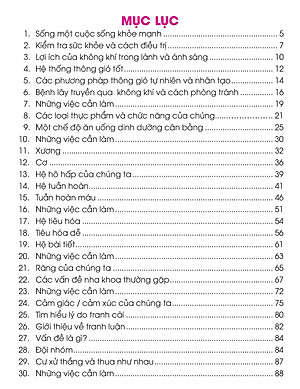 Combo 6 Quyển Kiến Thức Và Kỹ Năng Dành Cho Học Sinh: Chăm Sóc Sức Khoẻ + Thể Dục, Vui Chơi, Nghỉ Ngơi, Ăn Uống + Giữ Gìn Vệ Sinh + Những Việc Cần Làm + Sức Khoẻ Và Bệnh Thường Gặp + An Toàn Ở Nhà, Ra Đường, Trong Trường