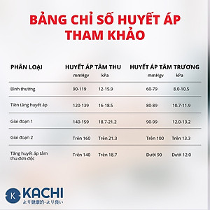 Máy đo huyết áp tự động Kachi MK167 - Hàng chính hãng