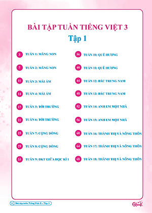 Combo Sách - Đề kiểm tra Tiếng Việt 3 học kì I + II