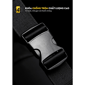 Túi Đeo Chéo Ngực Cho Nam Chống Nước, Chống Xước, Chống Bám Bẩn, Nhiều Ngăn Phong Cách Thời Trang Cao Cấp Besti Y02- Hàng Chính Hãng