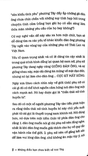 Sách Những Điều Bạn Chưa Biết Về Trai Tây
