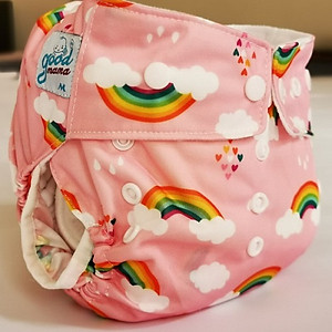 Bỉm vải siêu chống tràn Goodmama cho bé size M từ 3-13kg