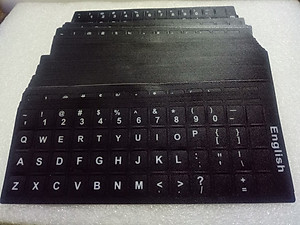 Miếng dán phím chữ ngôn ngữ Tiếng Anh, chuẩn ngôn ngữ US