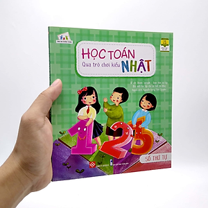 Sách Học Toán Qua Trò Chơi Kiểu Nhật - Số Thứ Tự (Tái Bản)