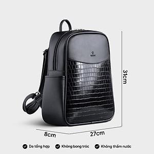 Balo Yuumy ( Thời trang nữ tiện lợi cỡ trung - Balo da Seasand YBA69 )