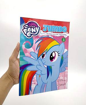 Sách My Little Pony - Jumbo Tô Màu Và Các Trò Chơi 3
