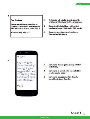 B1 Preliminary for Schools five complete Practice Tests 1