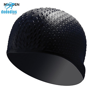 Nón bơi mũ bơi có nốt sần thoát nước nhanh CA32 chất liệu cao cấp cho người lớn, nam, nữ và trẻ em trên 8 tuổi - Hàng Chính hãng dododios