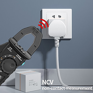 Đồng hồ, ampe kìm ABG zoyi ZT-QS9 đo điện vạn năng kỹ thuật số TRMS 6000 số đếm, bộ kẹp khởi động kỹ thuật số, đo dòng điện AC/DC, đo chống nhiễu