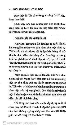 Sách Buổi Sáng Diệu Kỳ Dành Cho Nhà Tiếp Thị Mạng Lưới