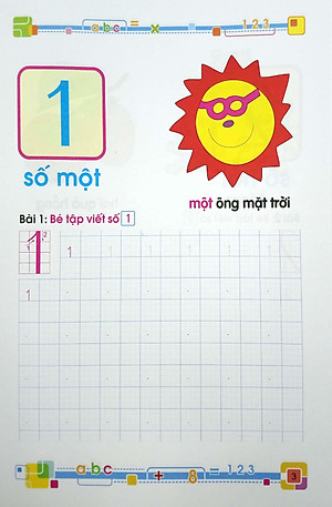 Tủ Sách Cho Bé Vào Lớp 1 - Bé Học Toán Dành Cho Học Sinh Mẫu Giáo Lớn