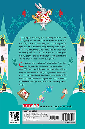 Alice ở xử sở diệu kỳ - Truyện song ngữ thiếu nhi Alice's Adventures in Wonderland tặng kèm audio & note từ vựng - HG Books