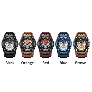 Đồng hồ đeo tay nam 24 giờ 
NAVIFORCE 9162