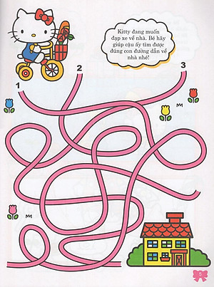 Sách Hello Kitty - Rèn Luyện Khả Năng Quan Sát (Tô Màu)