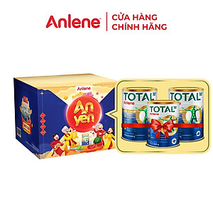[Tặng 1 lon Anlene Total 10 400g] Bộ quà tặng combo 2 sữa bột bổ sung dinh dưỡng Anlene TOTAL 10 800g/lon