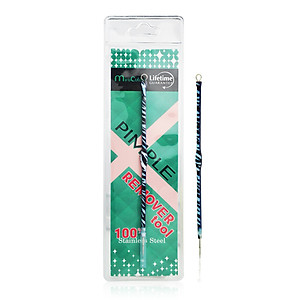 Cây nặn mụn inox Mira Culous  cao cấp không hen gỉ tặng kèm móc khoá