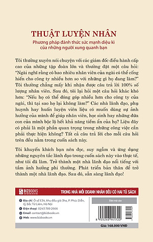 Sách Thuật Luyện Nhân - Phương Pháp Đánh Thức Sức Mạnh Diệu Kì Của Những Người Xung Quanh Bạn