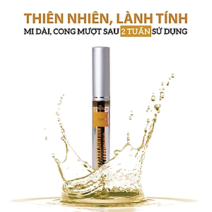 Serum dưỡng mi từ dầu nguyên chất (dừa, olive, argan) hiệu quả sau 3 tuần MILAGANICS 5ml (tuýp)