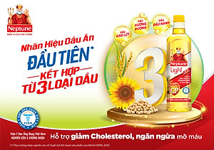 Dầu Ăn Thượng Hạng Nhãn Hiệu Neptune Light 1L/2L/5L