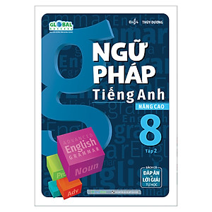 Combo Ngữ pháp tiếng Anh nâng cao lớp 8 (Global) (2 Tập)