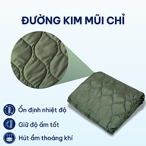 Chăn Mền Vải Dù Ánh Sao Chần Một Lớp Bông Mỏng Đắp Mọi Nơi Nhà Xe Cắm Trại Văn Phòng Gấp Gọn Tiện Lợi Chăn 4 Mùa Cao Cấp