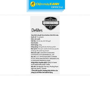 Dao thái inox Delites CW-KF83 - Hàng Chính Hãng