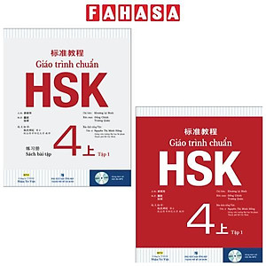 Combo Sách Giáo Trình Chuẩn HSK 4 Tập 1 - Sách Bài Học Và Bài Tập (Bộ 2 Cuốn)