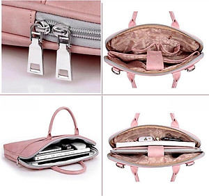 TÚI XÁCH DA, CẶP XÁCH DA DÀNH CHO LAPTOP, MACBOOK, SURFACE CHỐNG SỐC, CHỐNG NƯỚC TUYỆT ĐỐI, CÓ DÂY ĐEO VAI