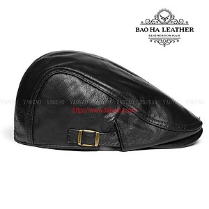 MŨ BERET NAM DA BÒ CAO CẤP BHY1907 | BAO HA LEATHER