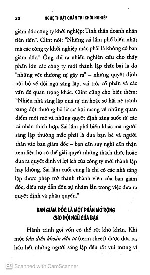 Sách Nghệ Thuật Quản Trị Khởi Nghiệp