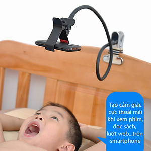Giá đỡ điện thoại kẹp điện thoại cao cấp 126  - Hàng Chính Hãng