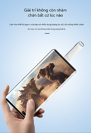 USB CRAZY COOL 64Gb - USB 3.0 64GB Đầu Nối Kép Với 2 Cổng USB Type-C Và USB Type-A - Tương Thích MAC / PC Chuẩn Giao Tiếp USB 3.0 Và 2.0 - Hàng Chính Hãng